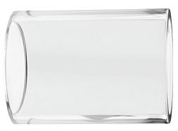 Manchon à gaz ELMAG transparent pour lentille à gaz à économie de gaz TIG JUMBO, pour SR 17-18-26 (TC0216), L=47mm, AØ34,5/IØ28,7mm, 59445