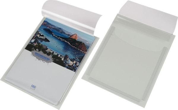 Pochette extensible autocollante Eichner, format : DIN A4, UE : 10 pièces, 9218-02013