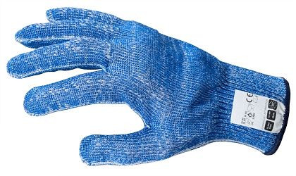 Gant de protection contre les coupures Contacto bleu extra lourd, taille L, simple, 6527/009
