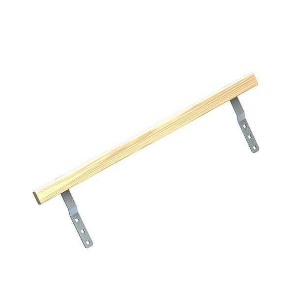 Main courante en bois Wellhöfer pour escaliers de grenier GutWood/SteelBlue, 510
