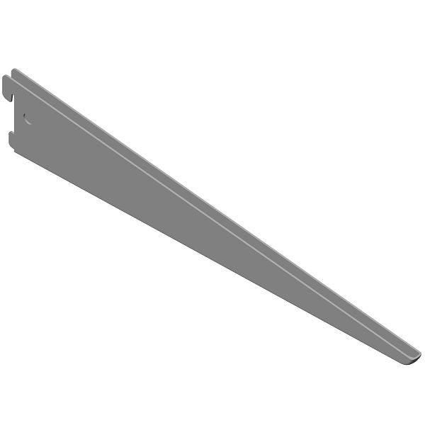 Système d'éléments U-BEAM, AVEC TROU, UE: 20 pièces, EN VRAC, 370 mm, BLANC ALU, 10201-00025