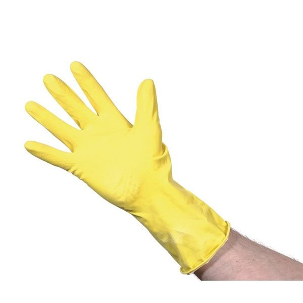 Gants de ménage Jantex jaune S, CD793-S