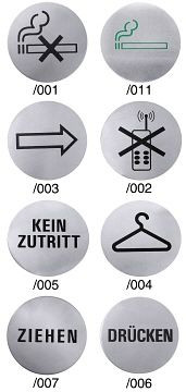 Symbole de porte de contact FUMEUR, 7663/011
