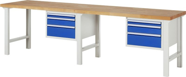 Etabli RAU série 7000 - modèle 7126, L3000 x P700 x H840 mm, 13-7126A1-307B4S.11
