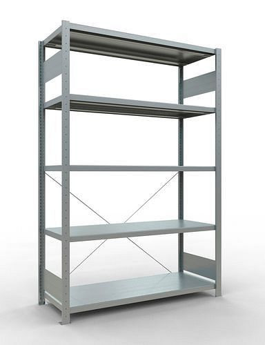 Étagère Schulte, champ de base, 5 niveaux de rangement, traverse, charge du compartiment 250 kg, 1360 x 536 x 2000 mm, 278765