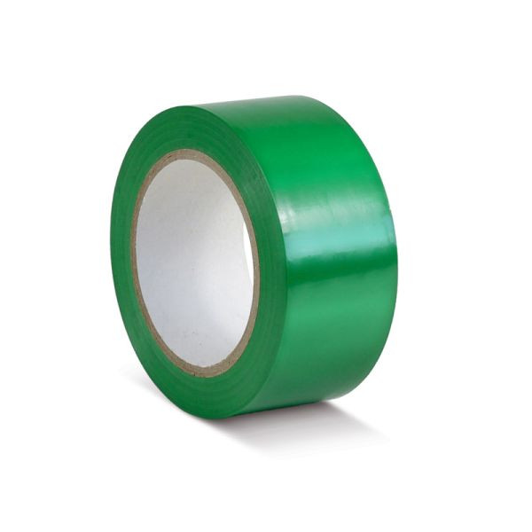 Mehlhose ruban de marquage au sol de protection laminé vert 50mmx33m, KMLU05033