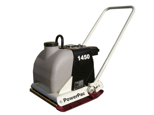 Alimentation à plaque vibrante PowerPac type VP1450B avec réservoir d'eau à essence, VP1450W / 500