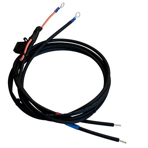 Câble de batterie Phaesun avec fusible 30A sans bornes de batterie, avec cosse de câble M8, 103779