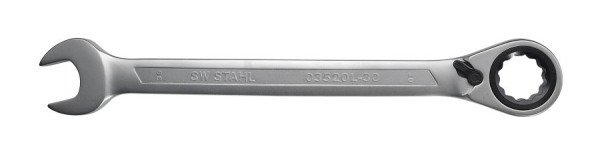 Clé à cliquet mixte SW-Stahl, 30 mm, réversible, 03520L-30