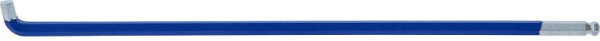 KS Tools Clé Allen à tête sphérique, XL, 1/8", coudée à 108°, 151.4434