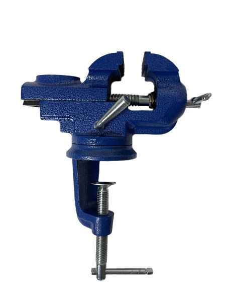 VaGo-Tools étau de table étau 50mm mini étau d'établi rotatif à 360°, SS-50_tv