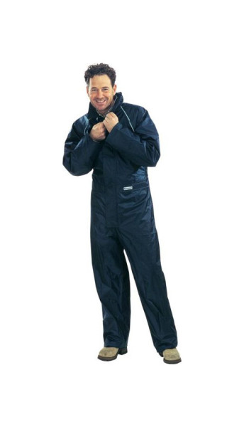 Salopette de pluie Planam Outdoor Aqua, marine, taille L, 1448052