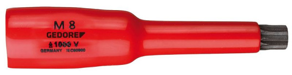 GEDORE Embout de tournevis VDE 3/8" XZN M8, 2946564