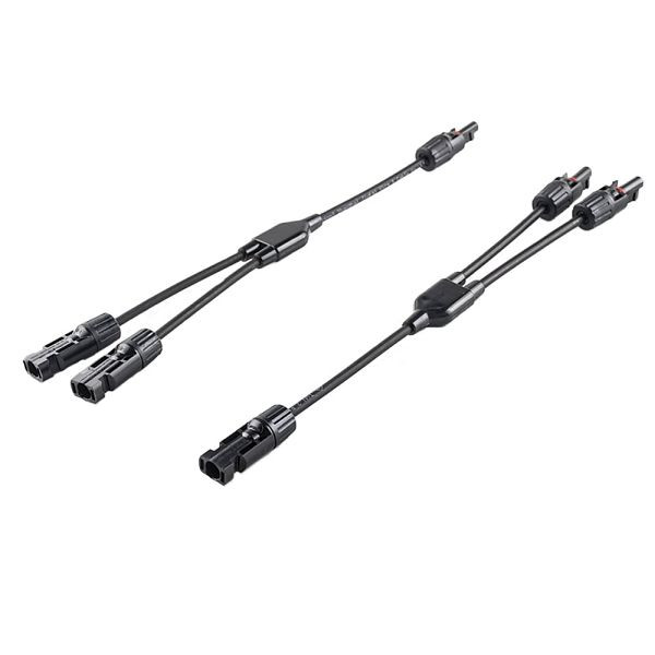 Connecteur Y de prises de dérivation à 2 voies Offgridtec avec rallonge de câble (paire), 8-01-010337