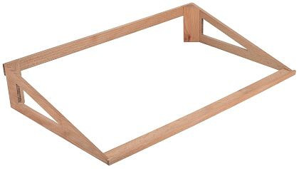 Plaque basculante Contacto pour caisse en bois, 3893/910