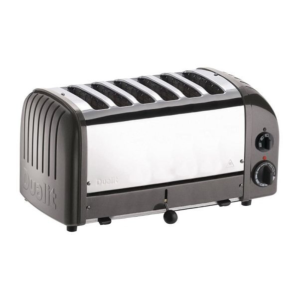 Grille-pain Dualit 60156 gris 6 fentes, E269