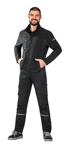 Veste hybride homme Planam Norit, noir/noir, taille 54, 6500054