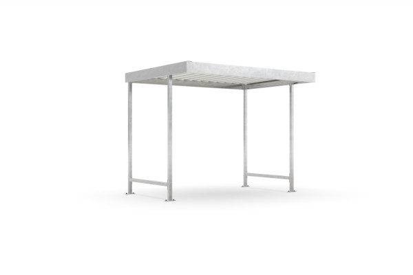 Toiture WSM Leipzig L12 galvanisée en kit, 102001616