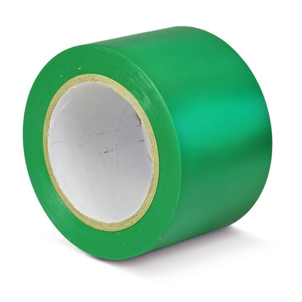 Mehlhose ruban de marquage au sol de protection laminé vert 75mmx33m, KMLU07533