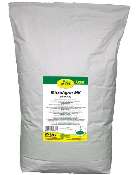 cdVet MicroAgrar MK (vache laitière) 25 kg, 10007