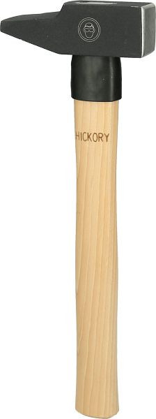Marteau de serrurier KS Tools, manche en frêne, forme française, 500g, 142.1033