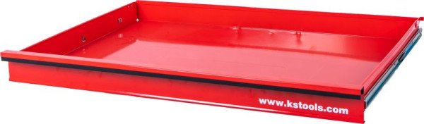 Tiroir KS Tools avec site web et guidage à billes pour chariot d'atelier P30, 790x568x75 mm, 873.4008-R004P