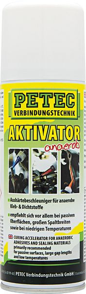 Activateur Petec pour produits anaérobies, 200 ml, VE: 12 pièces, 90920
