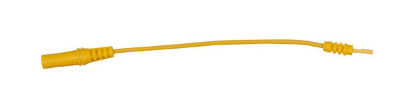 KS Tools Prise d'entrée 4,0 mm vers prise adaptateur de test 0,8 mm plate (jaune), 150.0958