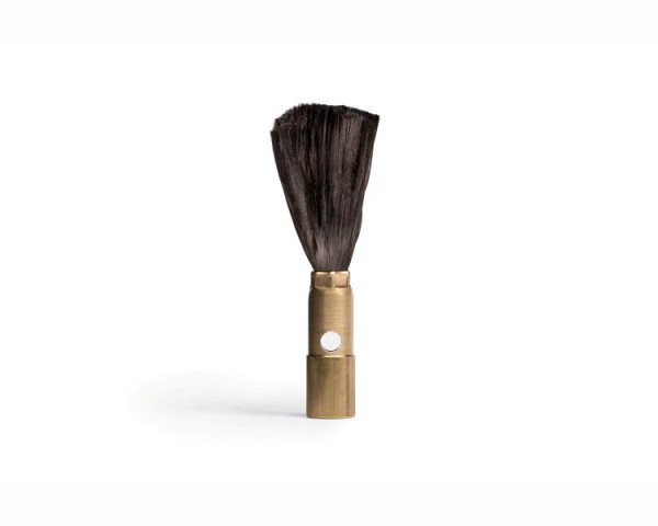 Brosse en fibre de carbone ELMAG taille L - IG M10 - originale avec trou de démontage/montage pour appareils de nettoyage en acier inoxydable, 58570