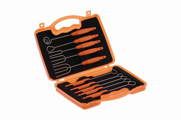 Set de fourchettes à tremper les pralines Schneider, (set : 10 pièces dans une boîte en plastique en polyéthylène), 199033
