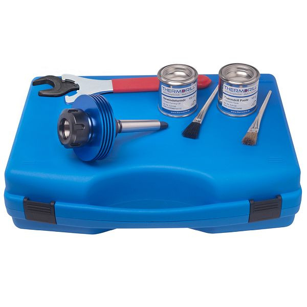 Équipement de base THERMDRILL MK3 pour le perçage avec porte-outil MK2, clé, lubrifiant, brosse, GA3