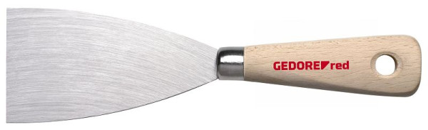 Spatule GEDORE rouge largeur 60mm manche en bois avec trou, 3301754