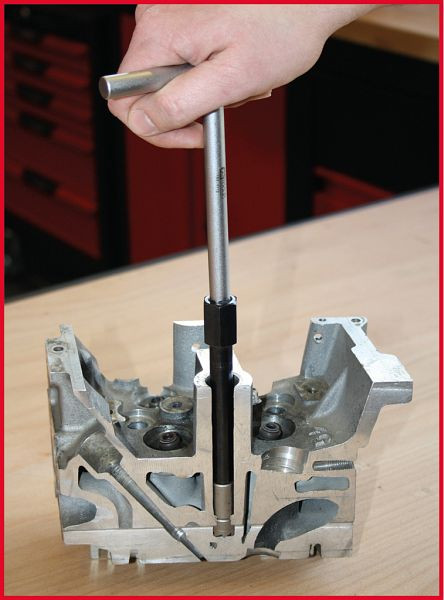KS Tools Fraise pour siège d'étanchéité d'injecteur diamètre 15/19 mm, 152.1465
