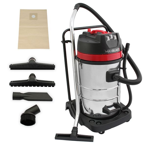 Aspirateur industriel MAXBLAST 80L eau et poussière, 10678