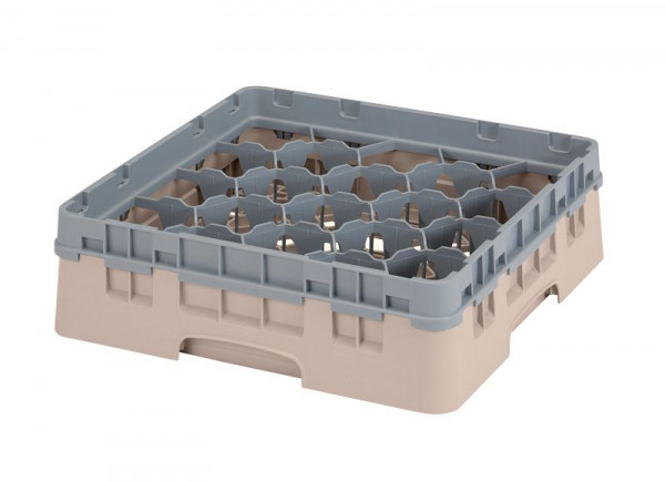 Panier de lavage Cambro 20 compartiments Camrack® 9,2 cm Beige, SU: 5 pièces, 20S318184