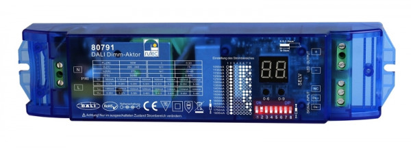 rutec Projekt Actionneur de gradation DALI 100 - 240V Actionneur DALI 1050mA / 50W 1400mA / 49W 1800mA / 48W, PHZ791
