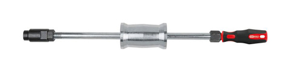 Jeu d'extracteurs d'injecteur KS Tools M14 avec poids d'impact de 1,5 kg, 2 pièces, 152.1285