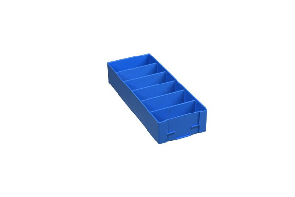 Plastipol-Scheu K/3 REGALBOX POL.IA BLEU, 280 mm x 110 mm x 55 mm, 23K30K0011