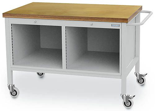 Établi mobile Bedrunka+Hirth, R 18-24, dimensions en mm (LxPxH) : 1250 x 750 x 859, 04.12.859-2M