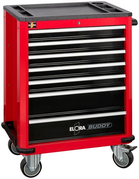 ELORA Tool Cart Buddy, rouge, vide, 1210-L7R, 1210000016000