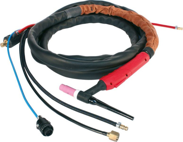 Pack de tuyaux ELMAG TIG SR 18/4m - HF pour TIG SOUND avec refroidissement par eau, 35/50mm², 55925