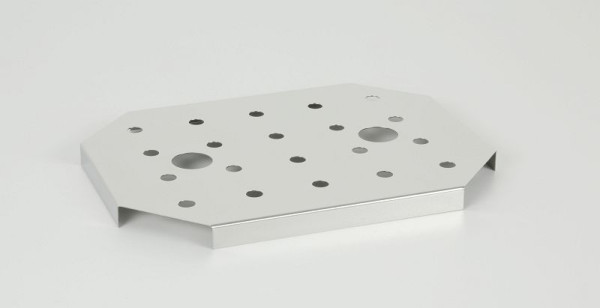 Egouttoir APS pour GN 1/2, 25 x 19 cm, hauteur : 1,5 cm, inox 18/0, adapté aux bacs GN 1/2, 81118