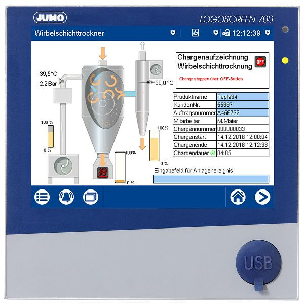 Logiciel de configuration JUMO LOGOSCREEN 6XX / 7XX, 00645110