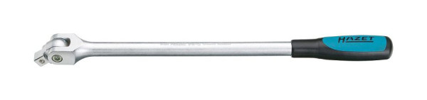 Poignée articulée Hazet, carré plein 12,5 mm (1/2 pouce), norme : DIN 3122, ISO 3315, surface : chromée, 914-15
