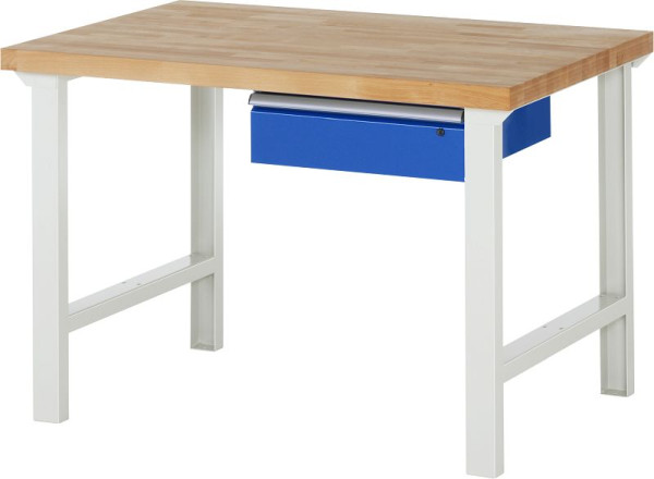 Etabli RAU série 7000 - conception modulaire, 1 x tiroir, 1250x840x900 mm, 03-7001A1-129B4S.11