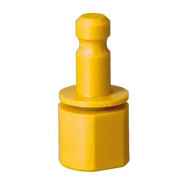 adaptateur proNIVO Leica avec filetage intérieur 5/8", jaune, 218-4112-15