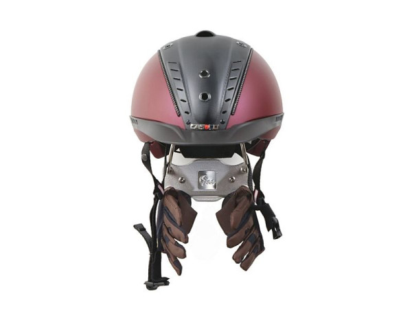 Porte-casque Growi avec porte-gants en acier inoxydable, hauteur 270 x largeur 150 x profondeur 90 mm, 10025020