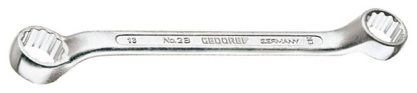 Clé polygonale double GEDORE 8x9 mm, forme courte, 6051230
