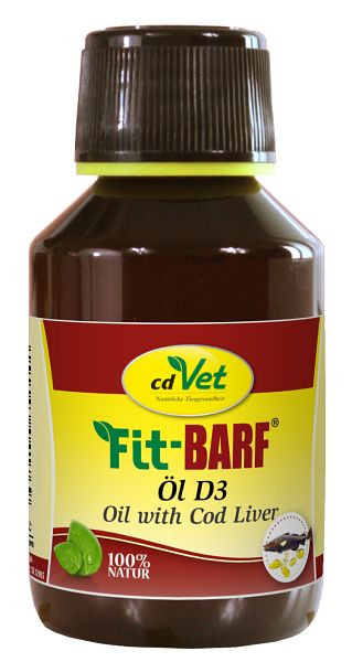 cdVet Fit-BARF Huile D3 100ml, 4176