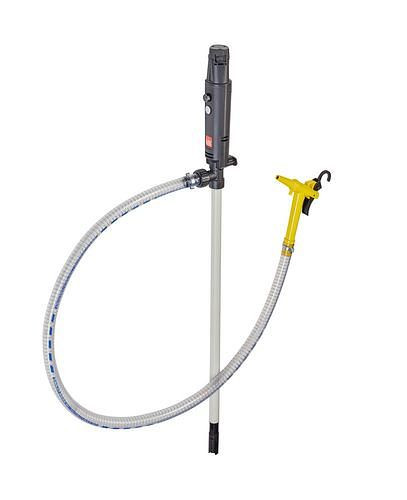 Pompe sans fil DENIOS B1 en PP, 75 W, profondeur d'immersion 500 mm, tuyau 1,5 m, buse, 267-769